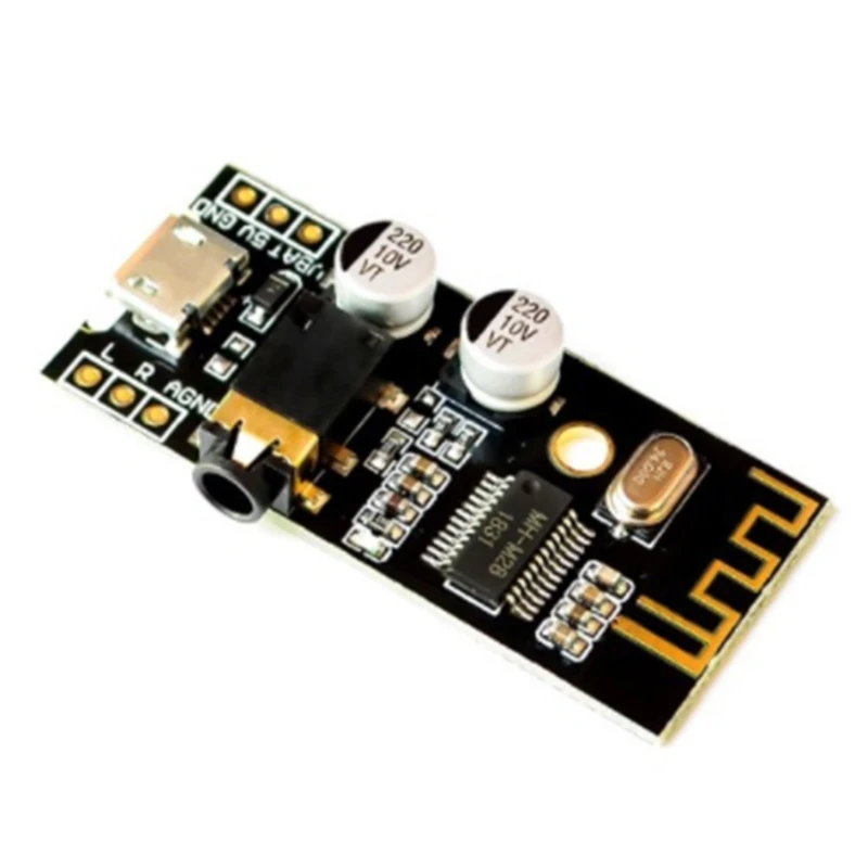 M28 Bluetooth совместимый модуль приемника 4.2o с интерфейсом 3 5 мм громкоговоритель