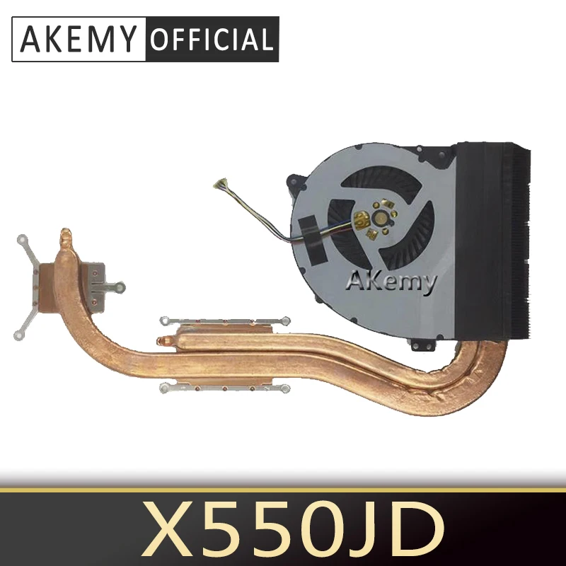 

Вентилятор радиатора Akemy для ASUS X550J X550JD X550JK X550JX X550JF R510J A550J FX50J K550J W50J радиатор охлаждения процессора