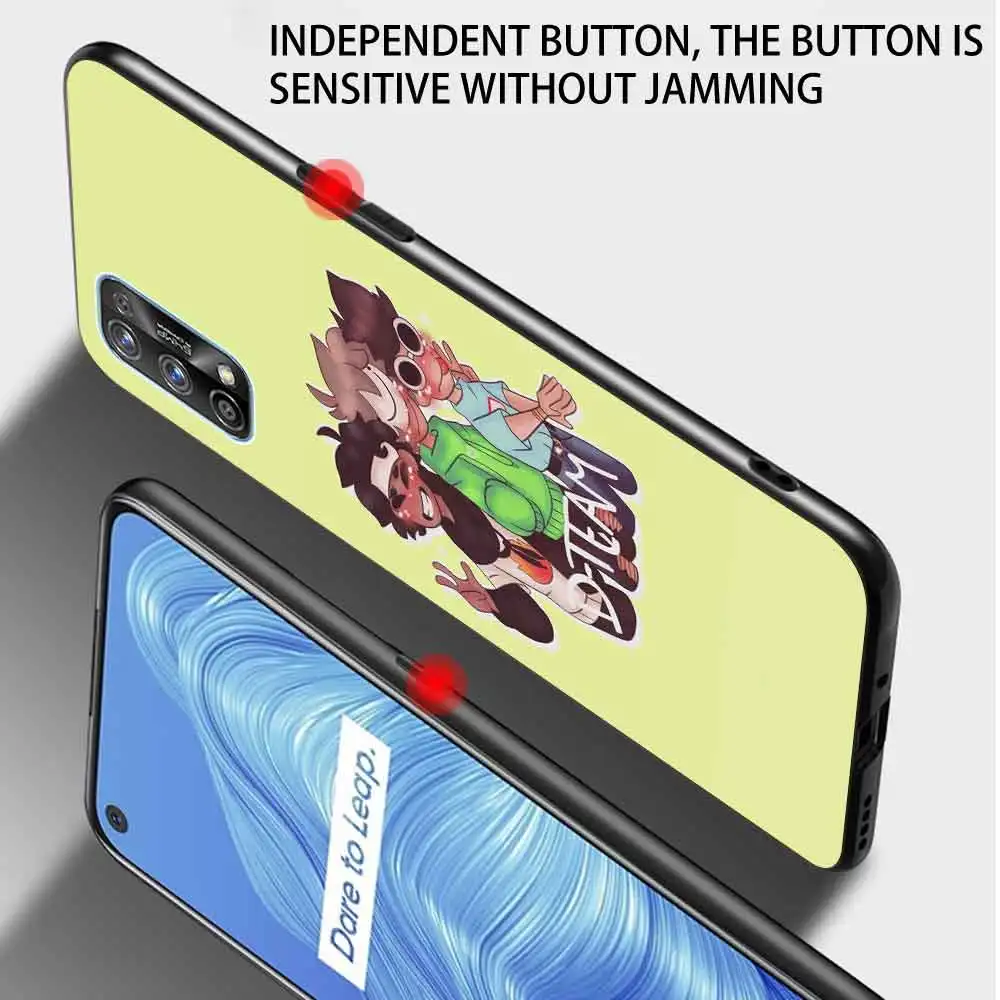 anime dream smp bag fundas case for oppo a52 a53 silicone soft tpu black cover for oppo a9 2020 luxury shockproof shell coque free global shipping