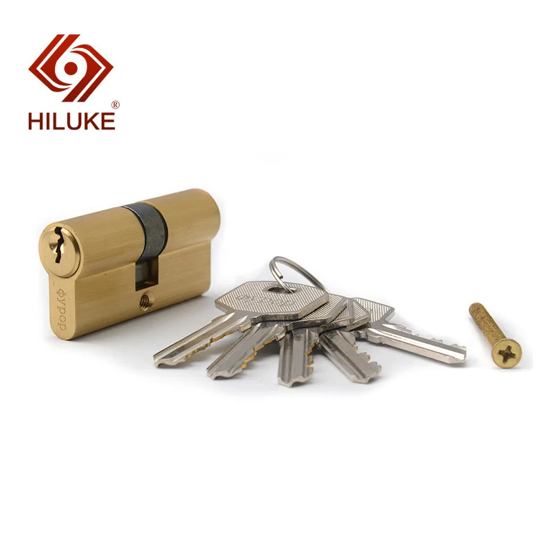 60 мм латунный цилиндр Европейский стандарт деревянный дверной замок CYLNDER для