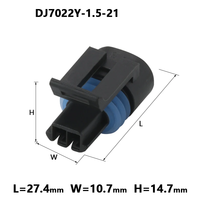 1 компл. Delphi 2 Pin Way female Metri-Pack auto EFI sensor plug разъем датчика температуры воды 12162193 -