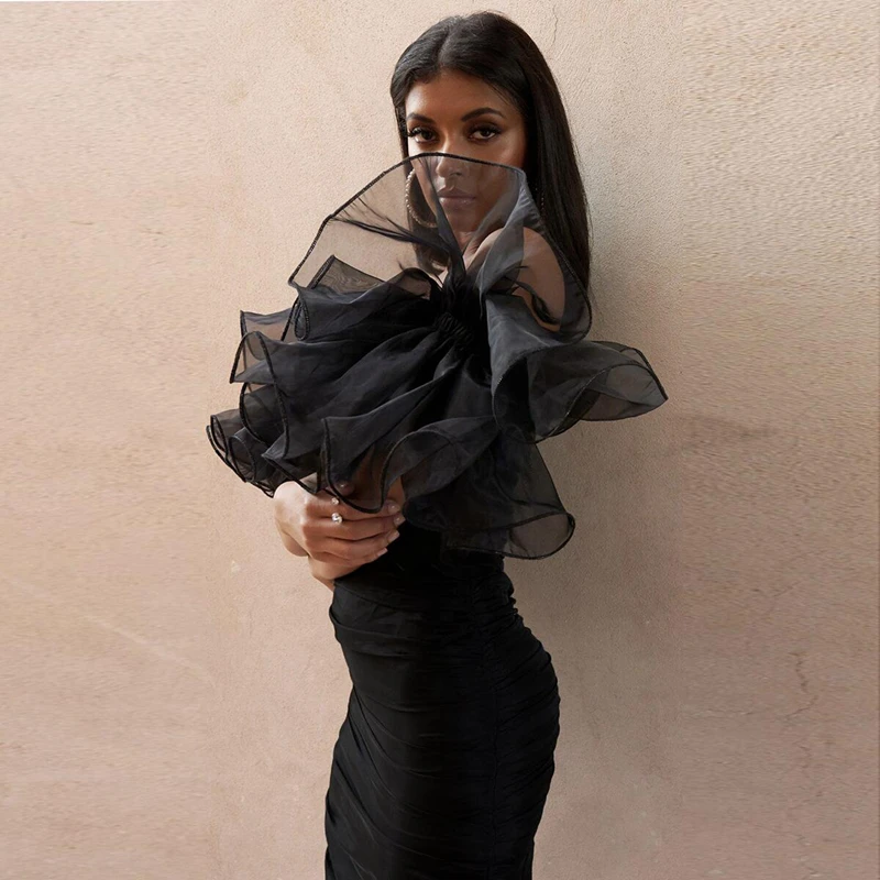 Женское коктейльное платье Летнее белое кружевное без бретелек с коротким