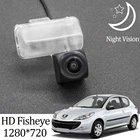 Owtosin HD 1280*720 рыбий глаз камера заднего вида для Peugeot 206 хэтчбек206 CC206 SW206 седан автомобильные аксессуары для парковки заднего хода