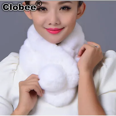 2020 верхняя одежда зимний пушистый Повседневное пушистым мех кролика рекс шарфы