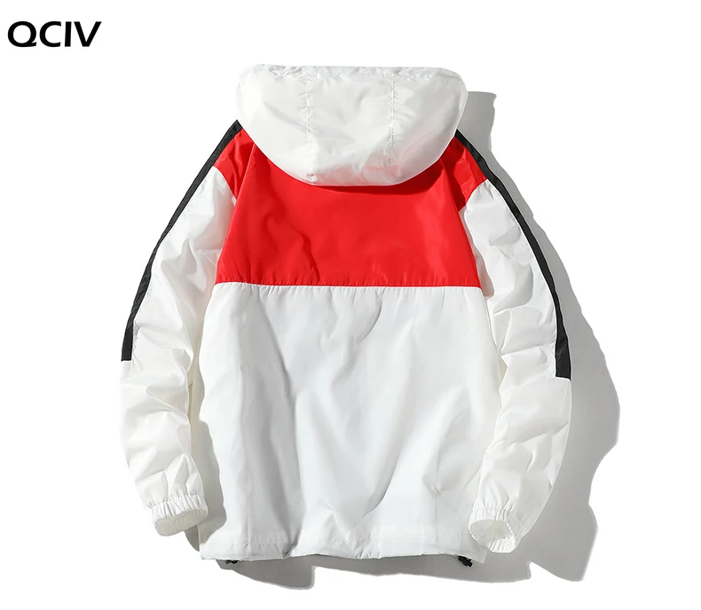 

Youth Men Harajuku Patchwork Jackets Coats Japanese Streetwear Vintage Windbreaker Korean Hooded Bomber Jackets