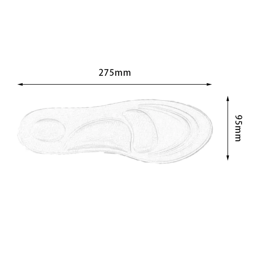 Мужские и женские стельки массажная стелька губка для ног Спортивная