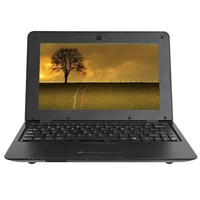 hd portable 10 1inch quad core android system without optical drive mini black laptop netbookus plug