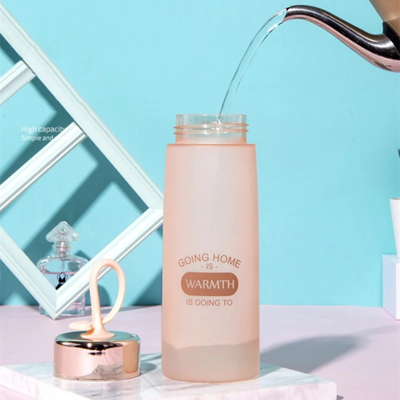 500 мл Милая Спортивная бутылка для воды чайник герметичный экологически чистый