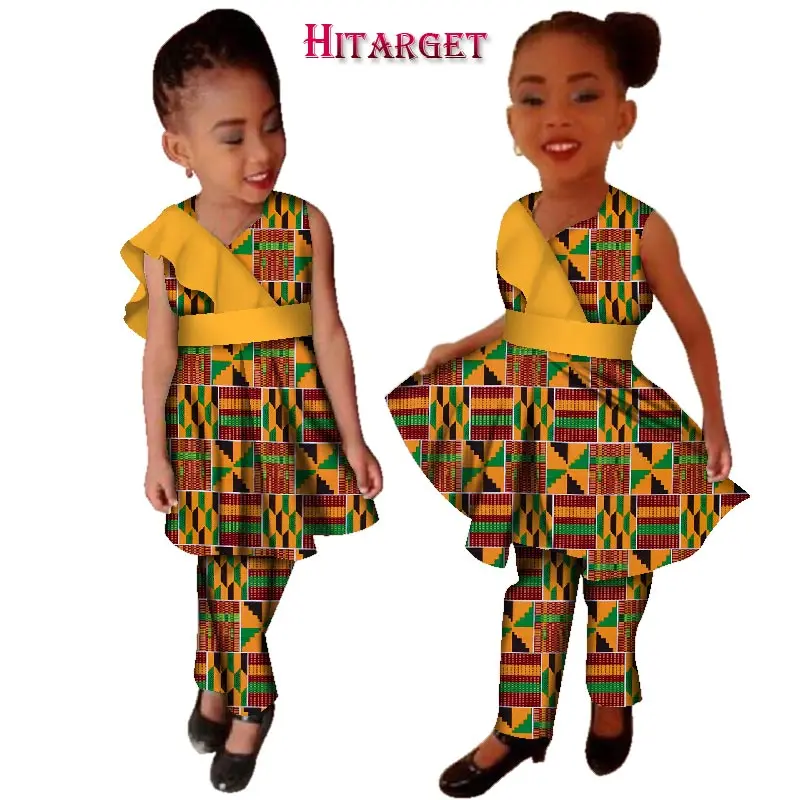 Новые африканские платья и брюки для девочек|african bazin|african clothingdashiki african |