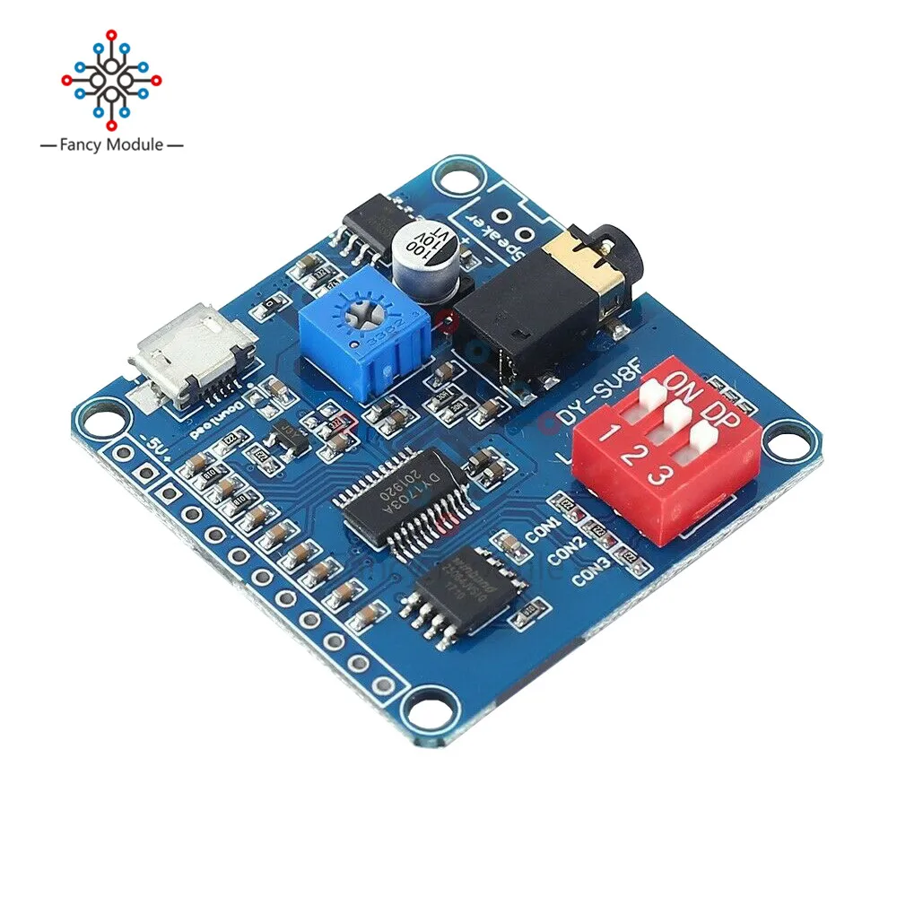 Плата модуля воспроизведения голоса 5 Вт музыкальный mp3 плеер усилитель триггера