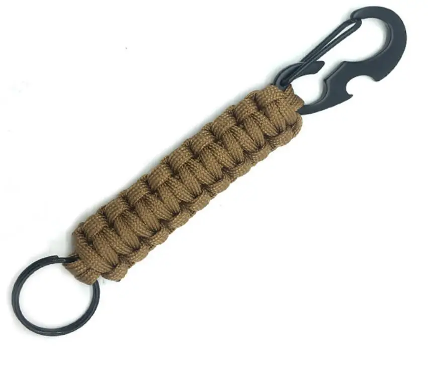 Наружный штопор из Паракорда Автомобильный многофункциональный карабин для