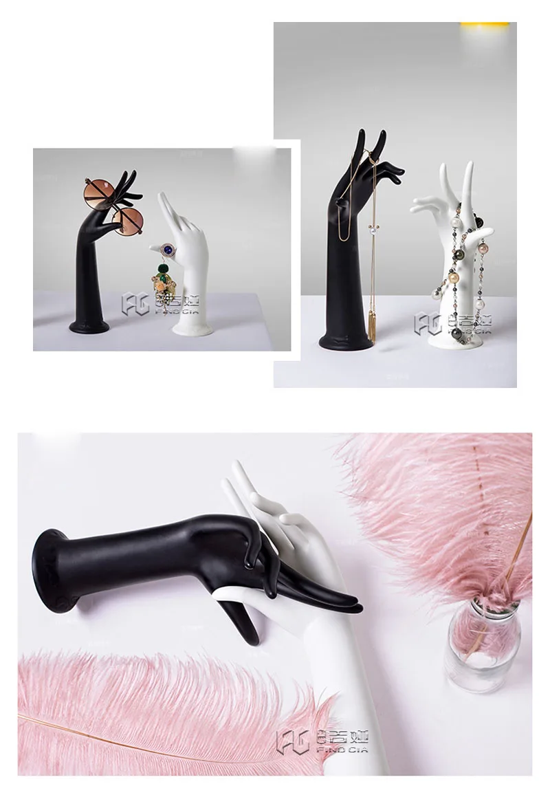 1 шт. женский манекен руки Дисплей для женщин Орхидея палец очки браслеты