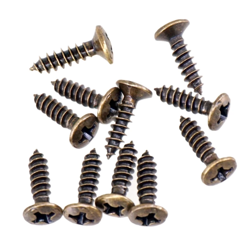 100 шт. монтажные винты для электрогитары накладки на бас ST TL LP запчасти