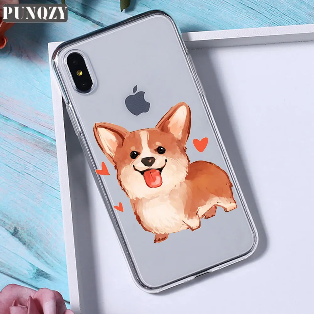 TPU D540 Забавный милый чехол для телефона с котом, собакой и животными для iPhone 11 pro max 5 SE 5 S 4S 6 6S 8 7 Plus X XR XS MAX прозрачный силиконовый чехол из ТПУ - Цвет: TPU D540