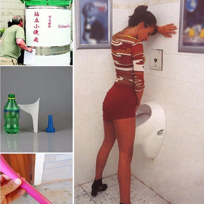 Воронка для мочи женщин бутылка бутылок Для Путешествий Походов автомобиля с