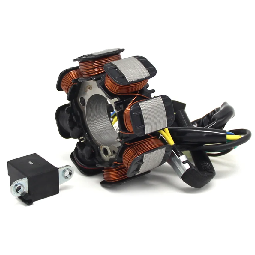 Катушка статора для мотоцикла Honda FourTrax TRX200A 200 TRX200D Тип II генератор двигателя