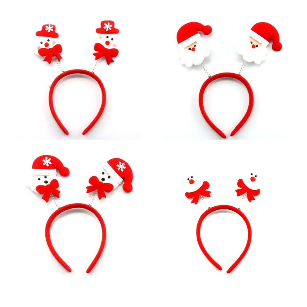 

1pcs Christmas Headband Hair Accessories Deer Ears For Kids Adult Christmas Party Deals Santa Xmas Hair Band Clasp Headwear