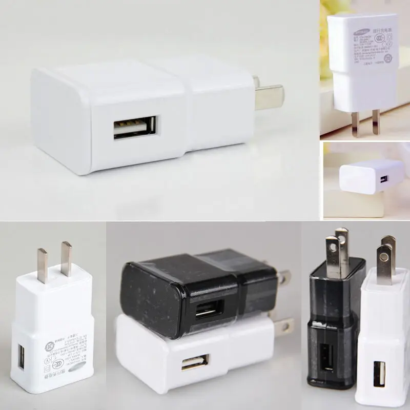 Портативное зарядное устройство 5V 2A USB для iPhone X 8 7 iPad настенное EU/US адаптер samsung S9