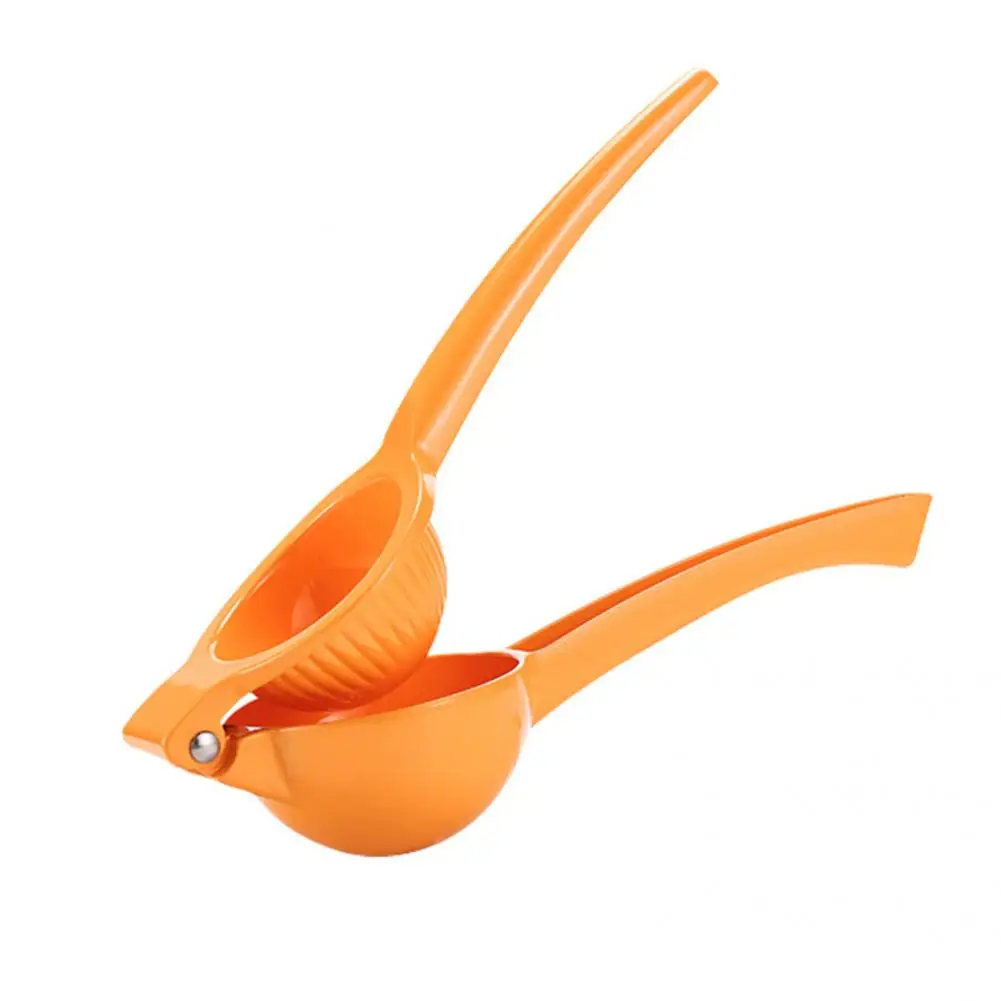 

Practical Excellent Manual Lemon Squeezer Tools Orange Color Lemon Juicer Anti-deform for Office