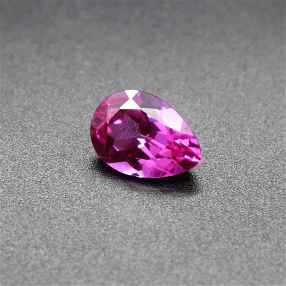 

Pink Tourmaline Pear Shaped Faceted Gemstone Teardrop Cut Tourmaline Gem Multiple Sizes to Choose GT28