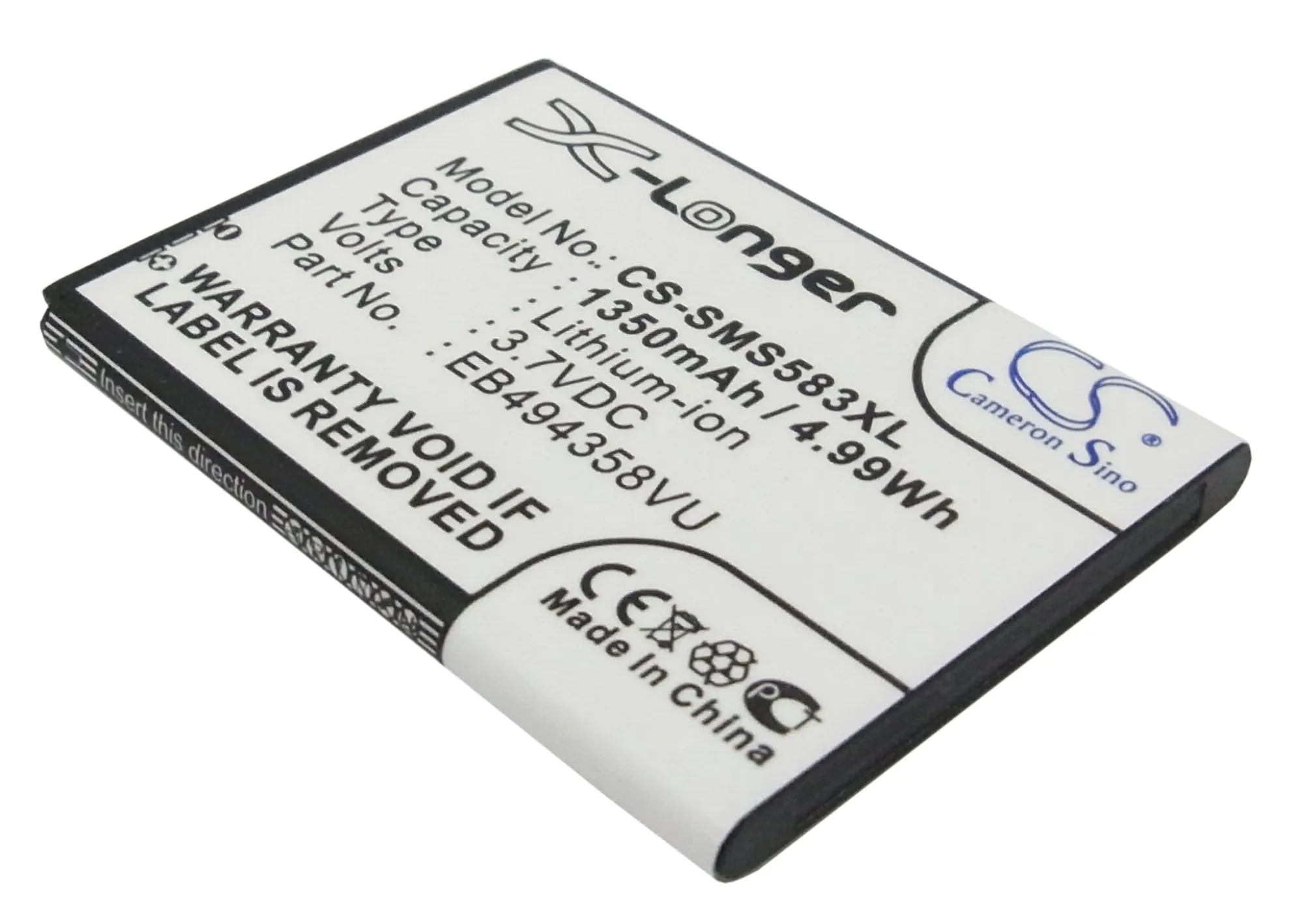 Аккумулятор 2022 для Samsung EB494358VU Ace Cooper Galaxy Fit Gio M Pro 1350 мАч/Вт/ч | Мобильные телефоны и