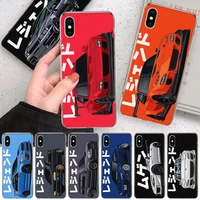 jdm tokyo drift sports car soft phone case for iphone 11 12 13 pro max xr x xs mini apple 8 7 plus 6 6s se 5s fundas coque shell
