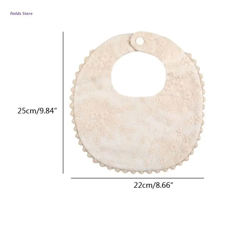 

Newborn Baby Boys Girls Embroidery Saliva Towel Kids Toddler Feeding Burp Cloth Cotton Bib Scarf