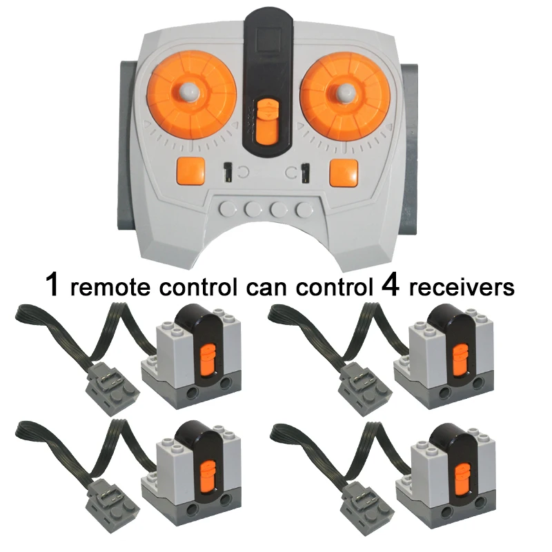 Motor multifunci&oacute;n de alta tecnolog&iacute;a, herramienta 8293 8883, Motor de tren Servo, juegos de modelos PF, bloques de construcci&oacute;n compatibles con todas las marcas-3