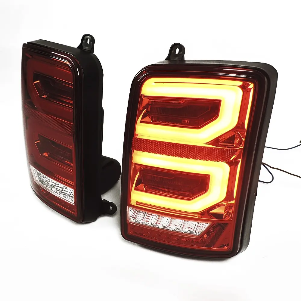 Фонари задние светодиодные (LED) в стиле Range Rover красные для Лада Нива 4x4 (2121 21213 21214 2131