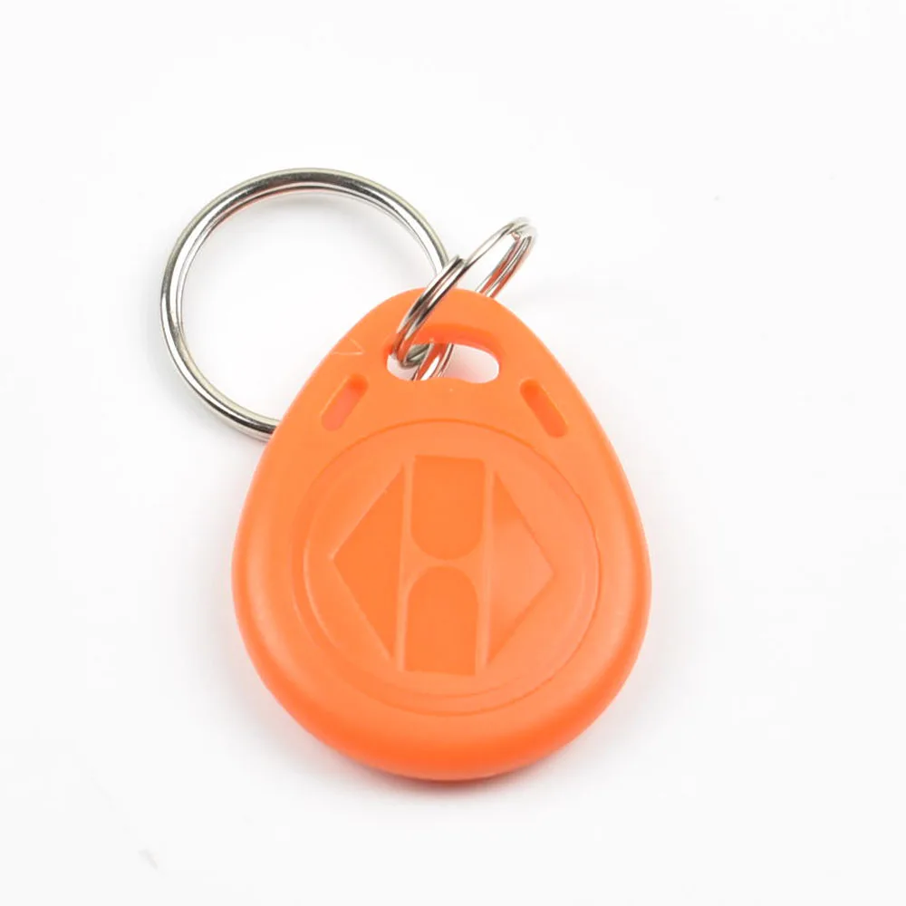 500pcs/bag ATMEL T5577 RFID hotel key fobs 125KHz keychain rewritable readable and writable proximity ABS tags access control |