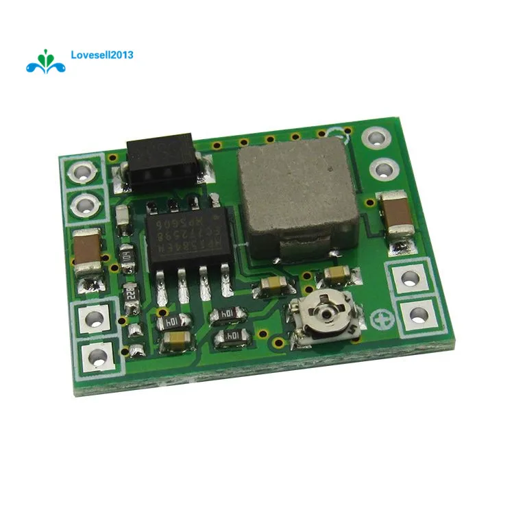 Мини DC-DC понижающий модуль питания 3A 4 5-28V до 0 8-20V Регулируемый преобразователь