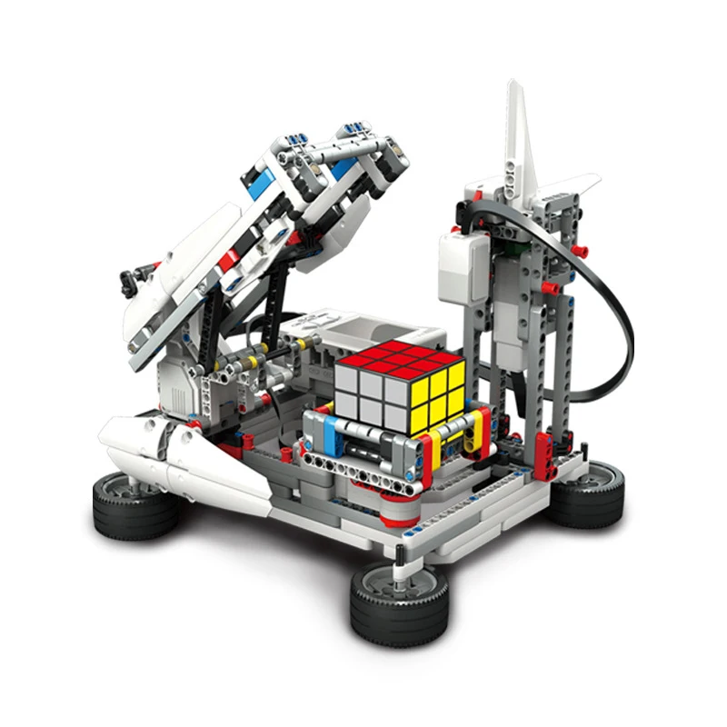 KAZI совместимый с EV3 компактный Детский обучающий паровой производитель частиц