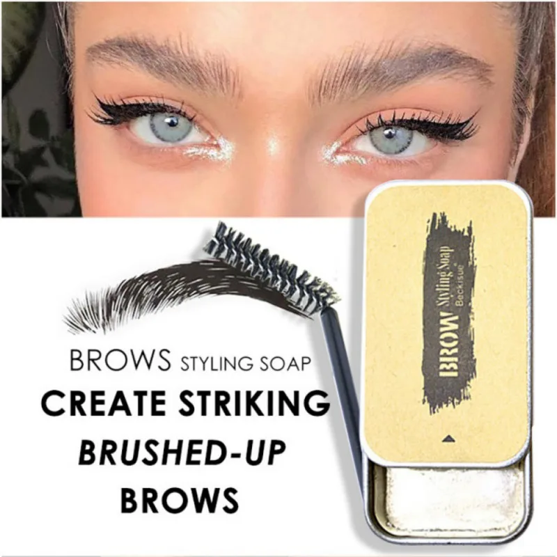 Воск для повторного роста ресниц Wild Eyebrow Shaping Soap стойкий водонепроницаемый гель