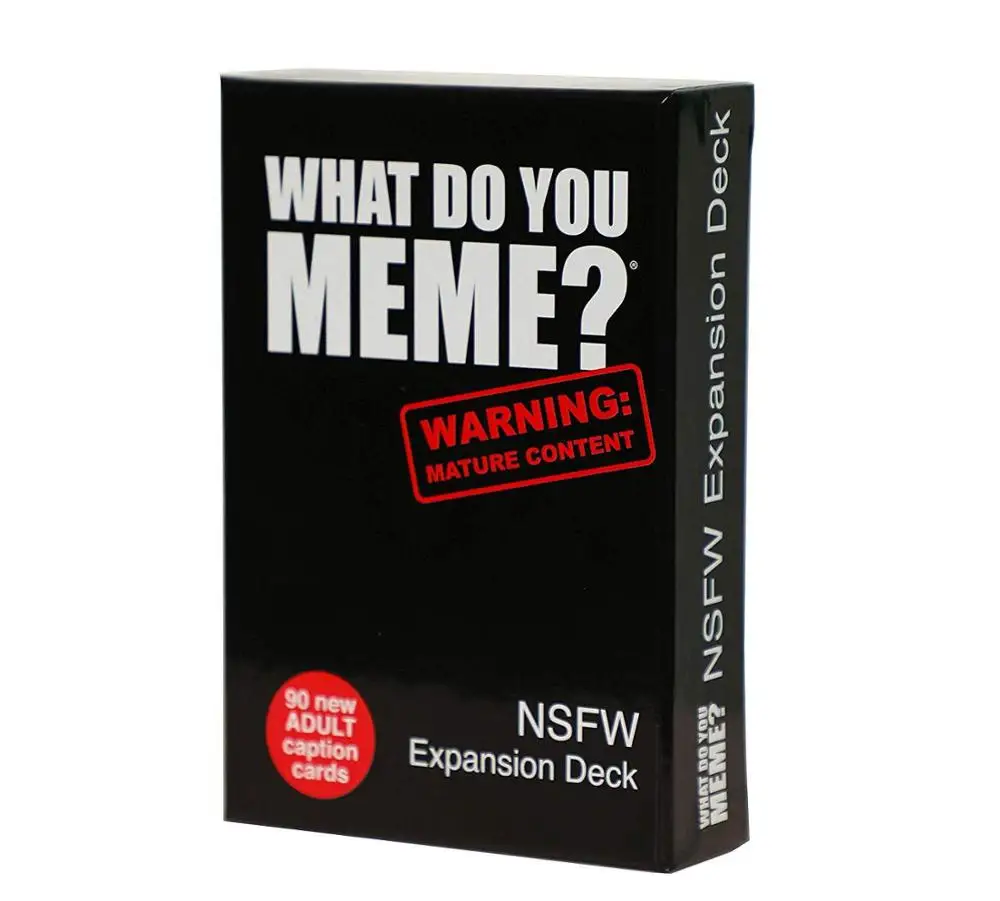 Новая карточная игра что вы Meme? Расширение NSFW|Настольные игры| |