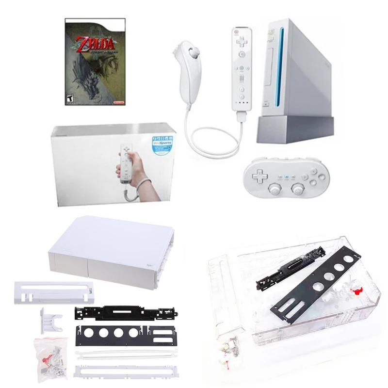 

Запасные части Y3ND для игровой консоли Wii, чехол с маленькими деталями, чехол с полным покрытием