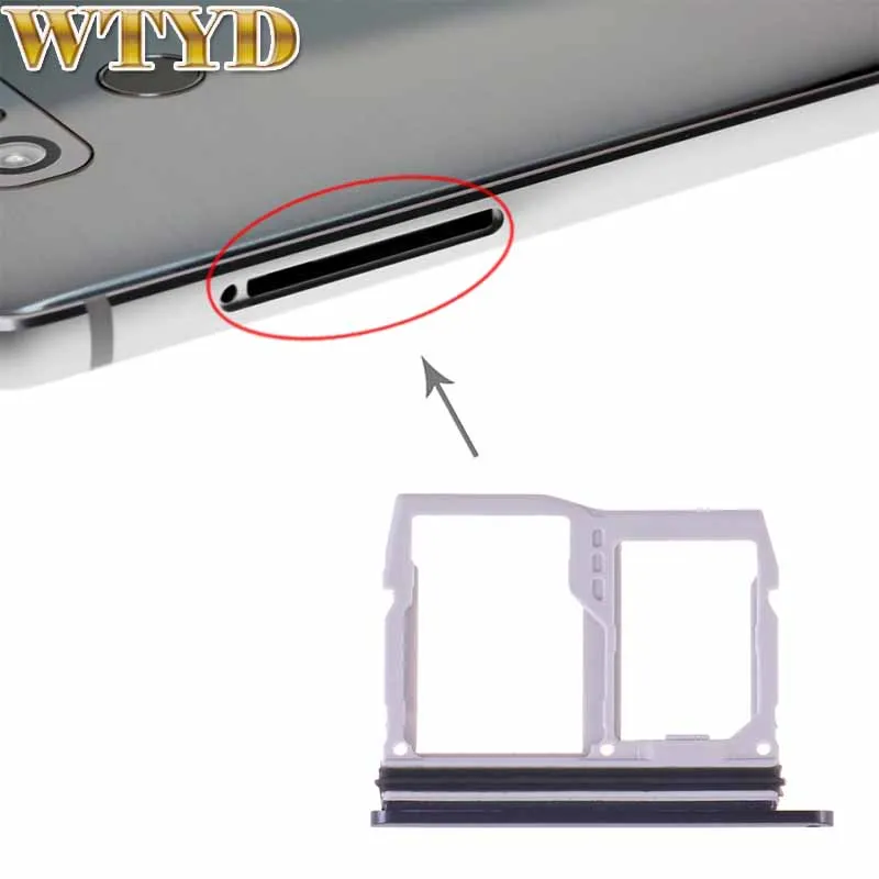 Лоток для SIM карты + фотоэлемент LG G6 H870 H871 H872 LS993 VS998 US997 H873 запасная часть ремонта