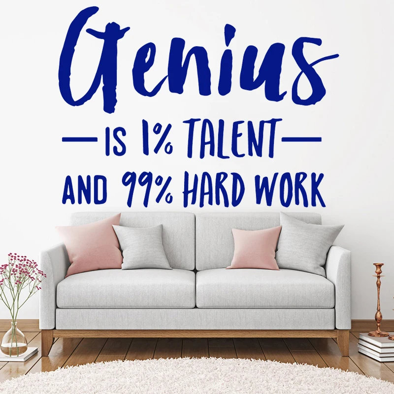 

Съемная мотивирующая цитата, Виниловая наклейка на стену, модная Наклейка на стену, виниловый Декор для спальни, компании, офиса, школы HY1782