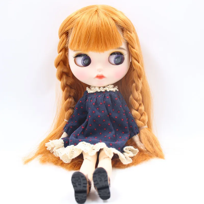 Fortune Days l/6 bjd кукла шарнир тело № BL0658 светлые волосы новое матовое лицо с бровями блеск для губ SD bjd Подарочная игрушка по индивидуальному заказу