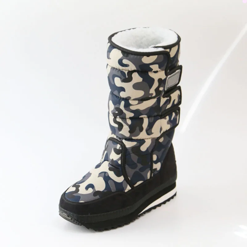 

New Men's Ankle Boots Waterproof Men Snow Boots Winter Outdoor Fur Warm Mans Boot Fashion Work Shoes Men Shoes Unisex Size 36-46