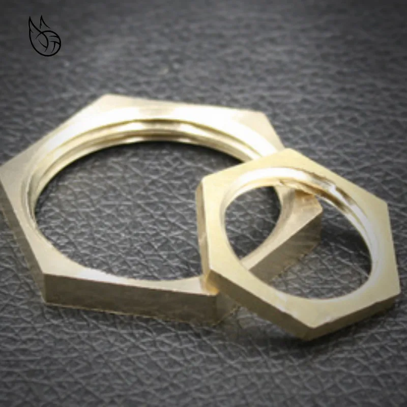 

Brass Hex Lock Nuts Pipe Fitting M10 M12 1/8" 1/4" 3/8" 1/2" 3/4" 1" BSP Female Thread Hexagonal shank cap