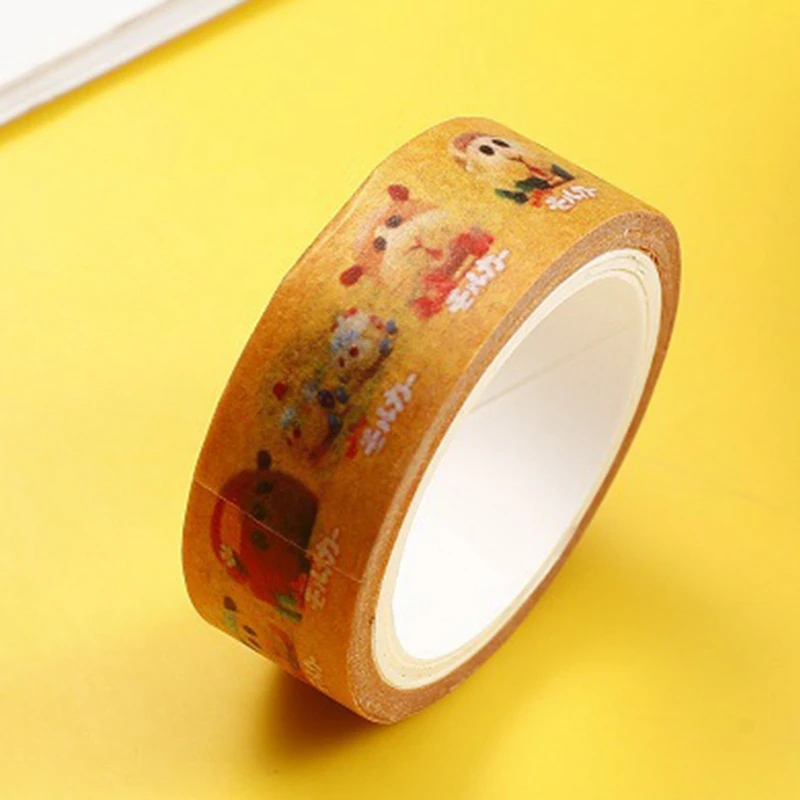 

Japan Cartoon PUI PUI Molcar Guinea Pig Washi Tape Diy Scrapbooking Masking Tape Printed Pattern Sticker Decals