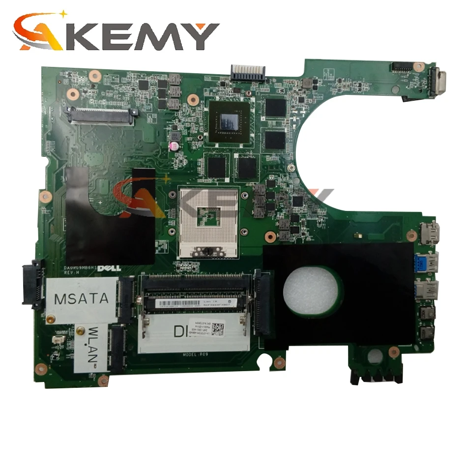 CN-072P0M 072P0M DA0R09MB6H1 DA0R09MB6H3 17R N7720 материнская плата для ноутбука DELL Inspiron 5720 7720