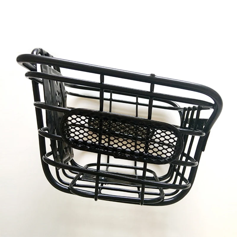 

Children's Basket Bicycle Black Outdoor Wire Basket Bicycle Steel Blue Bicycle Basket Bicycle Mountain Bicycle Accessories