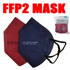 FFP2 маски 17 цветов KN95 маски для рта маски для взрослых 5-слойная защитная маска для лица маски fpp2 Пылезащитная маска CE респиратор