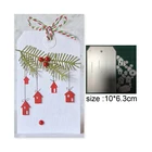 Металлические штампы, Рождественский колокольчик, трафареты для скрапбукинга, сделай сам, альбом, карты, украшение, тиснение, папка, штамп, инструменты, форма