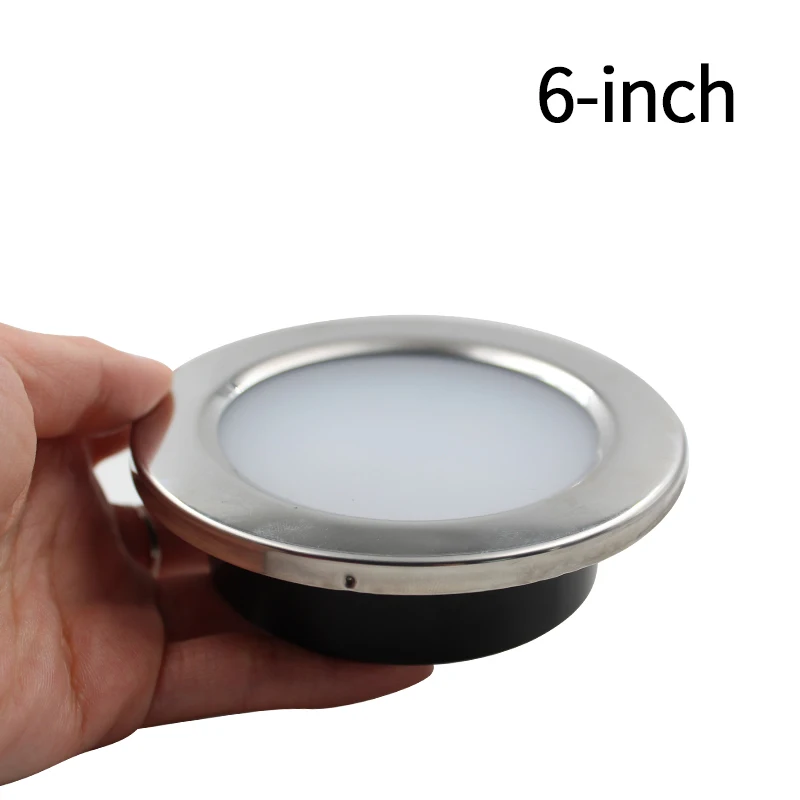 Светодиодный страиваемая светодиодная лампа купольная из нержавеющей стали для