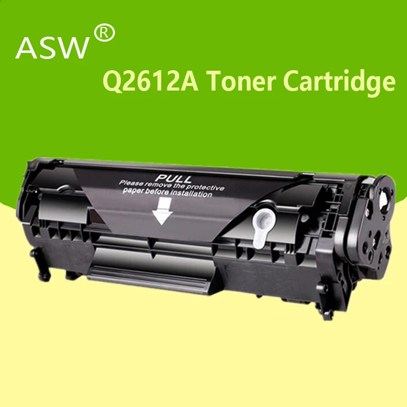 Тонер-картридж ASW Q2612A q2612 12a 2612 2612a для принтера HP LaserJet 1010 1012 1015 1020 3015 3020 3030 3050 1018 1022N |