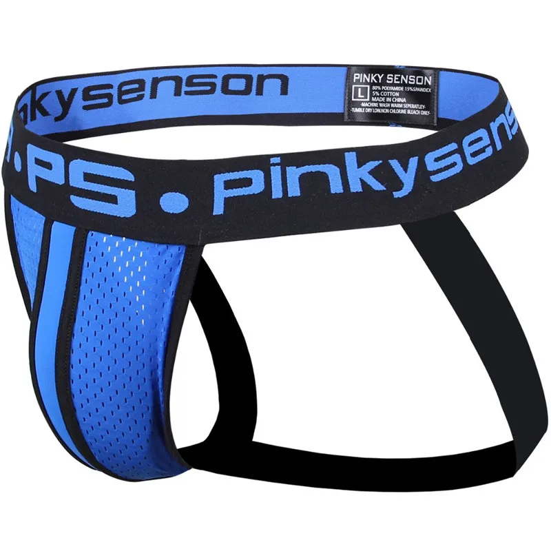 PINKY SENSON брендовая мужская одежда новая мода бандаж Танга сетка сексуальное