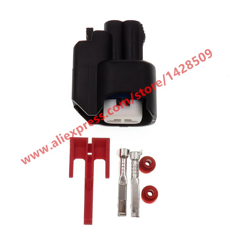 1 Set 2 Pin Auto Air Conditioner Compressor Pump Connector ABS Sensor Plug For Ford Mondeo Focus 34062-0028 | Строительство и