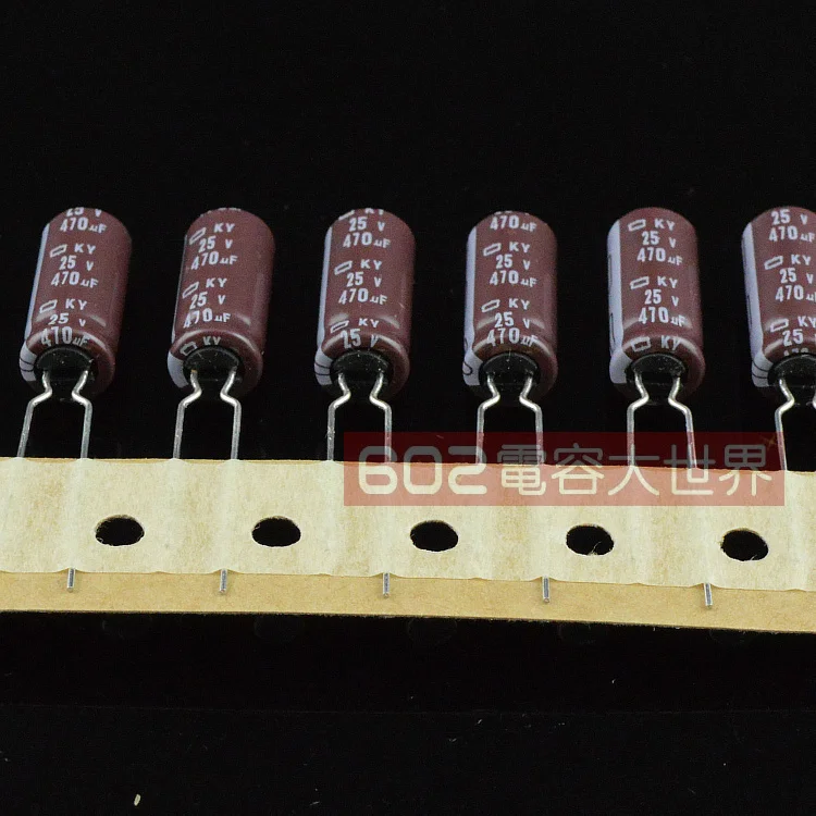 50pcs/lot original NIPPON KY series 105C high frequency low resistance capacitor aluminum electrolytic capacitor free shipping